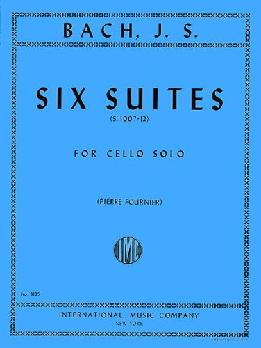 BACH - Suites (6) para Violoncello solo (Fournier)
